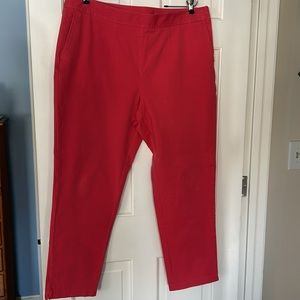 L.L. Bean Classic Fit Coral 18 Regular Pants